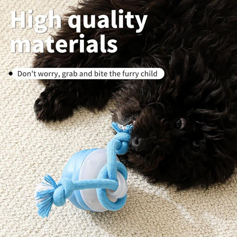 Interactive Dog Toys with Motion Activated, Squeaky Dog Toy Active Rolling Ball, Ball for Daily Training,Used for Cats and Dogs, Pet Accessories, Cute Pet Toys(2.95*2.95*4.33Inch)