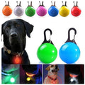 LED Glowing Pendant Flashlight Dog Cat Collar, Glow in the Dark Bright Necklace, Luminous Collar for Pets, Pet Leads Accessories Leash