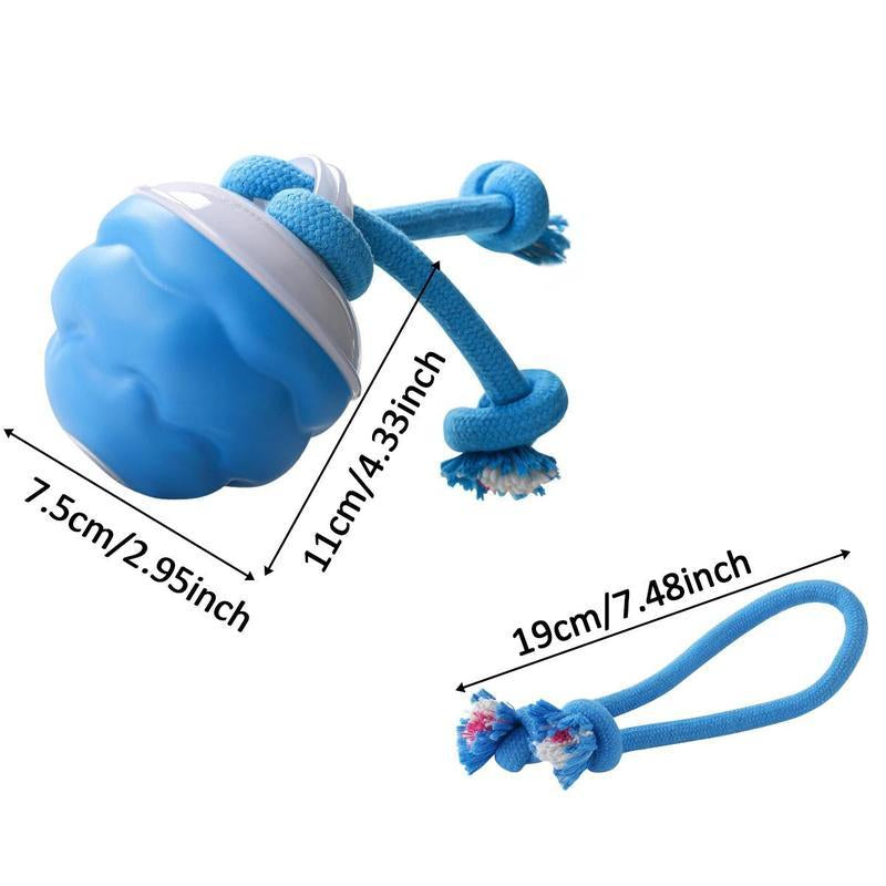 Interactive Dog Toys with Motion Activated, Squeaky Dog Toy Active Rolling Ball, Ball for Daily Training,Used for Cats and Dogs, Pet Accessories, Cute Pet Toys(2.95*2.95*4.33Inch)