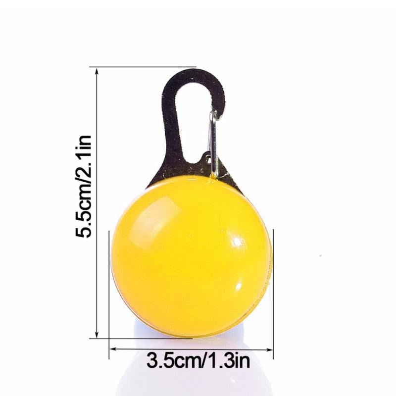 LED Glowing Pendant Flashlight Dog Cat Collar, Glow in the Dark Bright Necklace, Luminous Collar for Pets, Pet Leads Accessories Leash