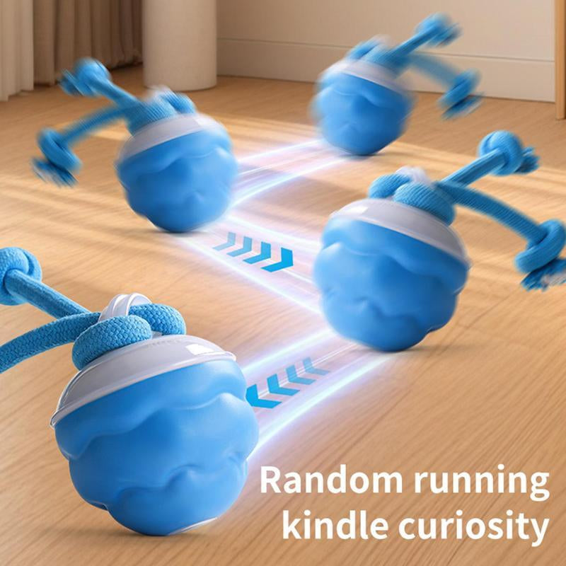 Interactive Dog Toys with Motion Activated, Squeaky Dog Toy Active Rolling Ball, Ball for Daily Training,Used for Cats and Dogs, Pet Accessories, Cute Pet Toys(2.95*2.95*4.33Inch)