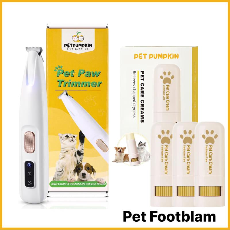 2025 New Pet Trimmer for Dogs and Cats,Waterproof Rechargeable Pet Shaver with LED Light, Multifunctional Pet Hair Clippers for Paws Eyes Ears Face Rump,Dog Stuff,Cat Paw Trimmer#Cozyvibes#Petlife